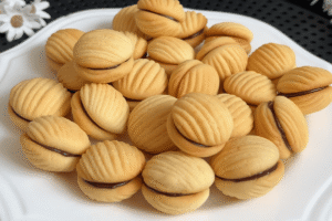 Read more about the article كوكيز الزبدة والشوكولاتة الداكنة